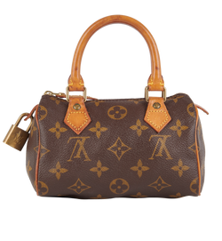 Nano Speedy, Canvas, Monogram, DB/L/K, TH0977, 2*